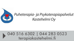 Puheterapia ja Psykoterapiapalvelut Kastehelmi Oy